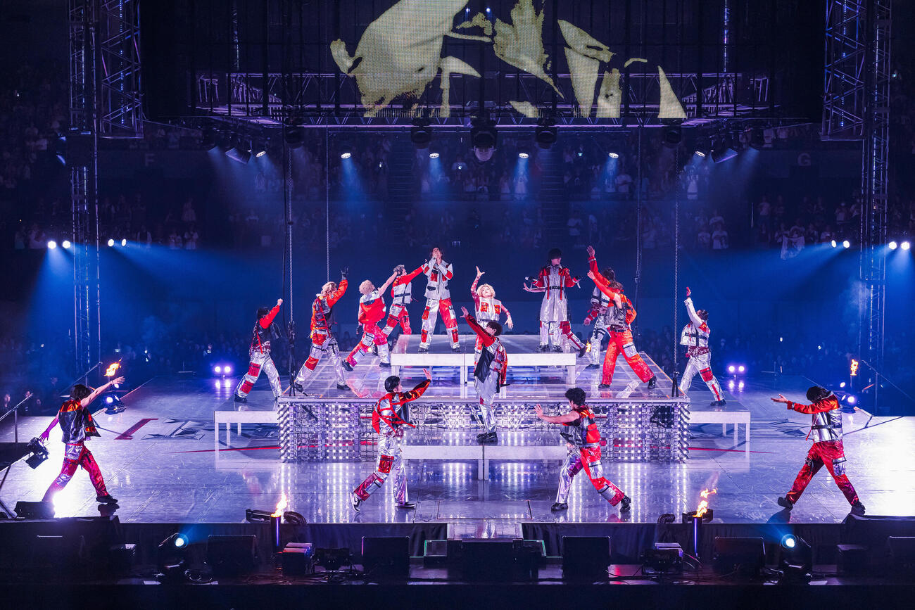「THE RAMPAGE LIVE TOUR 2026“（R）MPG”」最終公演を開催したTHE RAMPAGE（木下マリ撮影）
