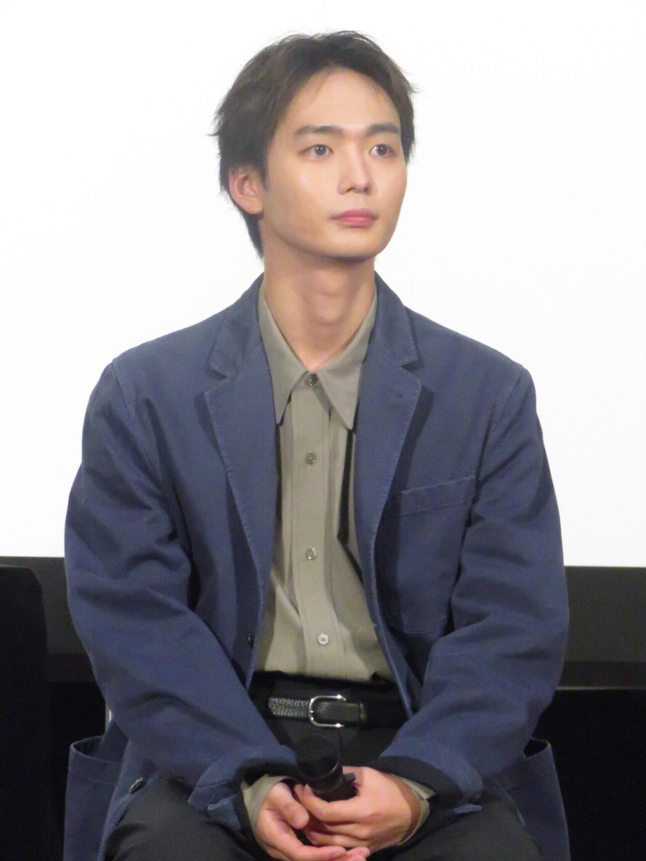 NHK特集ドラマ「笹まくら」の取材会に参加した青木柚