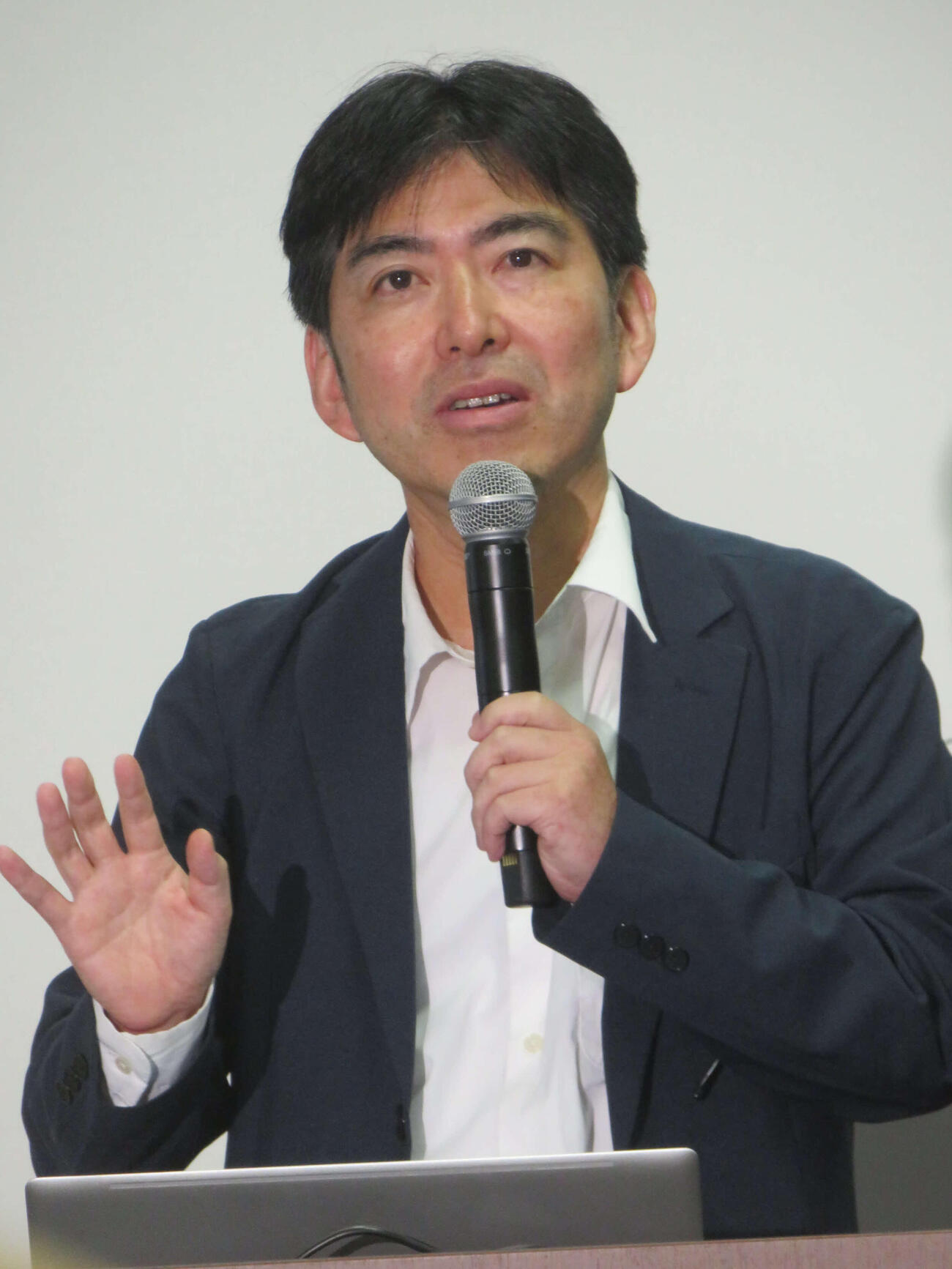 東京科学大学　未来社会創成研究院　藤原武男教授（2025年7月撮影）