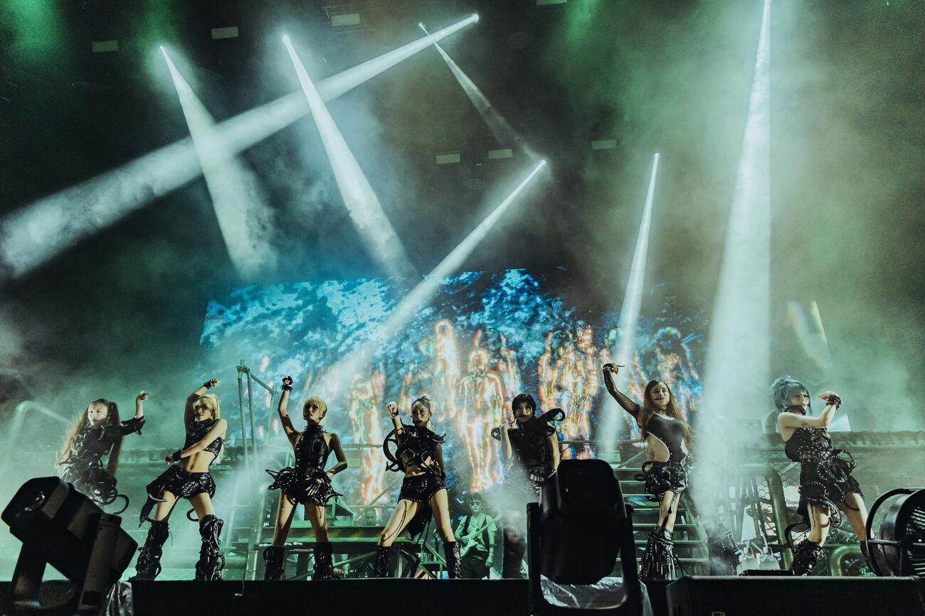 「FUJI ROCK FESTIVAL　’26」に初出演したXG