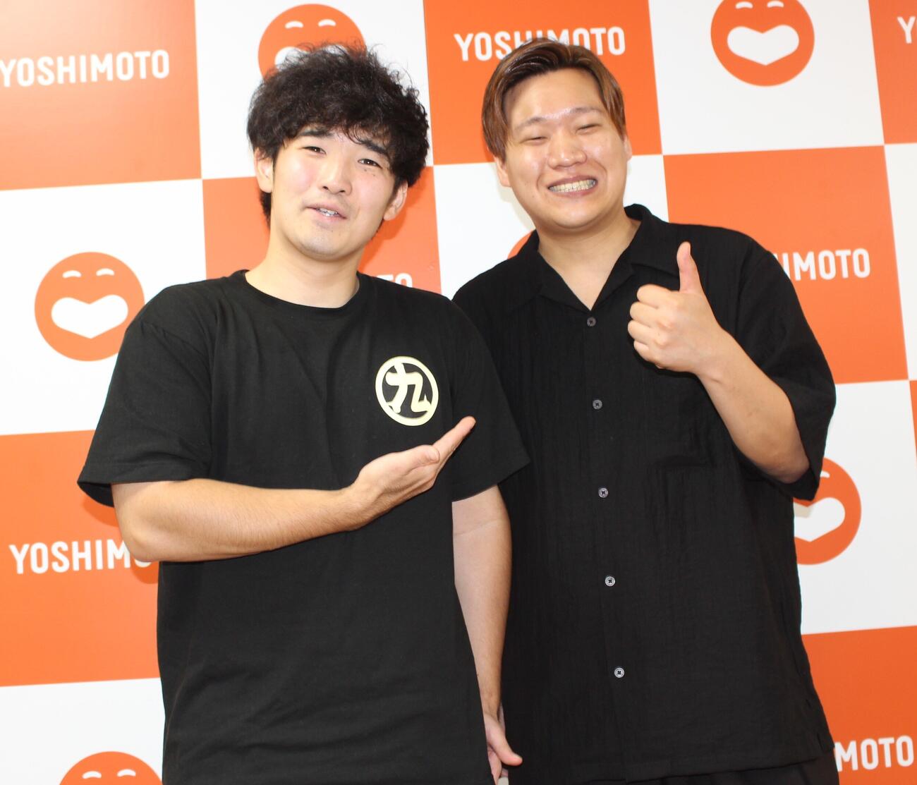 今年、タイトルを連続奪取し、勢いに乗る漫才コンビ「ぐろう」。家村涼太（左）と高松巧