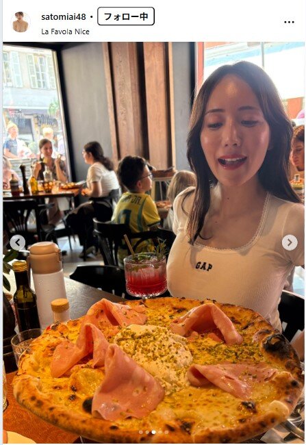 さとみあいのインスタグラムから
