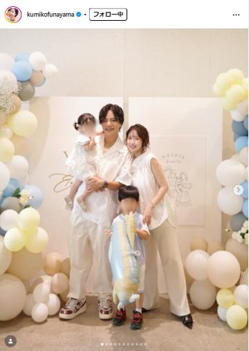 舟山久美子のインスタグラムから