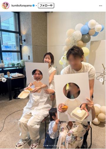 舟山久美子のインスタグラムから