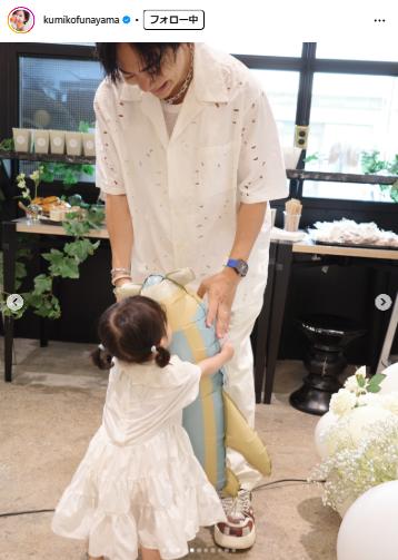 舟山久美子のインスタグラムから
