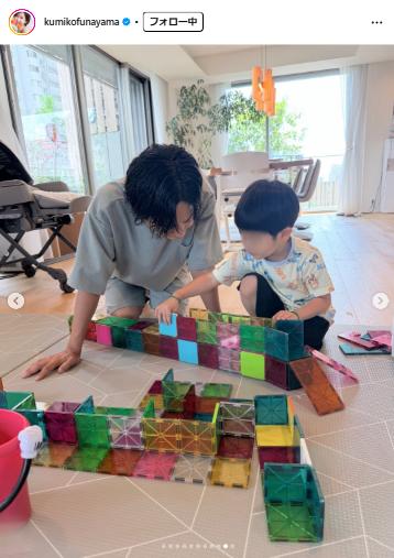 舟山久美子のインスタグラムから