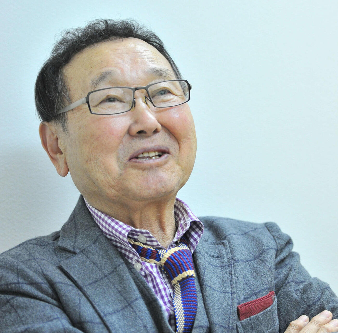 板東英二さん（2017年2月撮影）