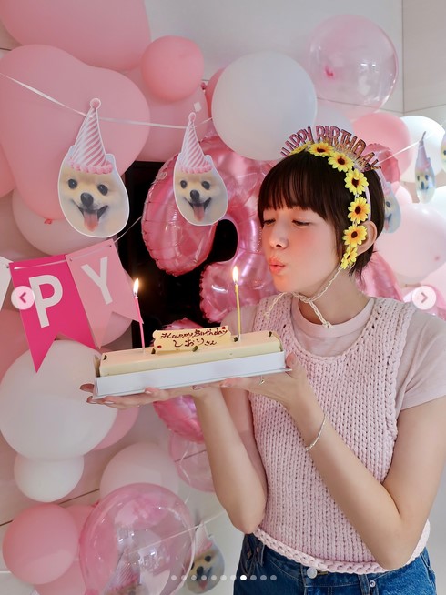 佐藤栞里のインスタグラムから