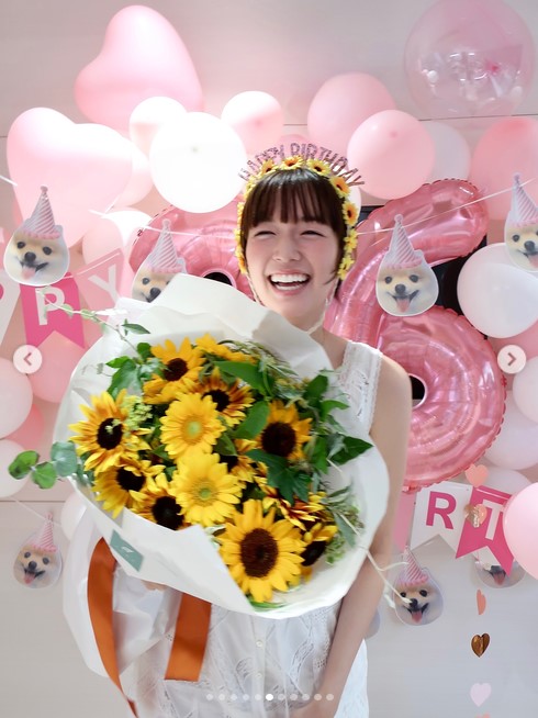 佐藤栞里のインスタグラムから