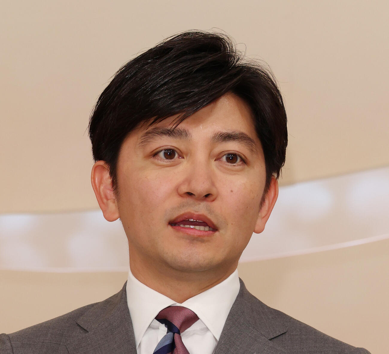 森圭介アナウンサー（24年3月撮影）