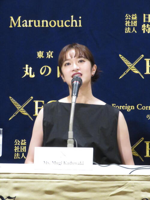 門脇麦、日本外国特派員協会で主演映画「ゴースト・オブ・ウエノ」会見、１日に独立後初の公の場