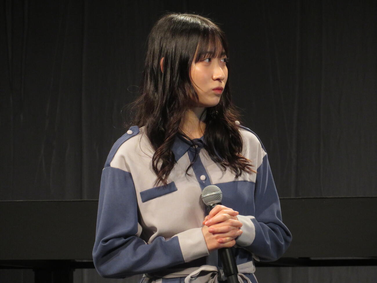 朗読劇「未送信フォルダ－＃送れなかった言葉－」ゲネプロ取材会に出席した八木仁愛