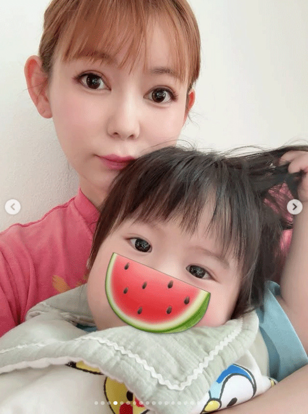 中川翔子のインスタグラムから