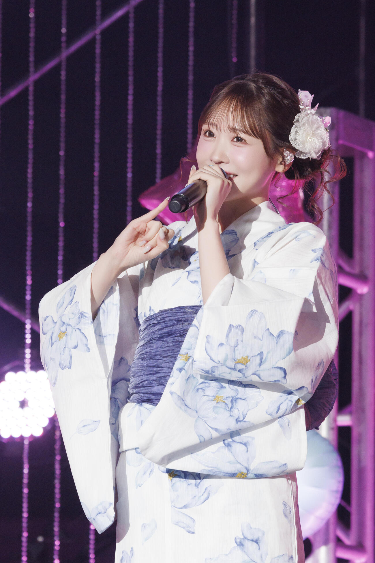 初CD［夏いぞん」の発売記念イベントを行った櫻井優衣