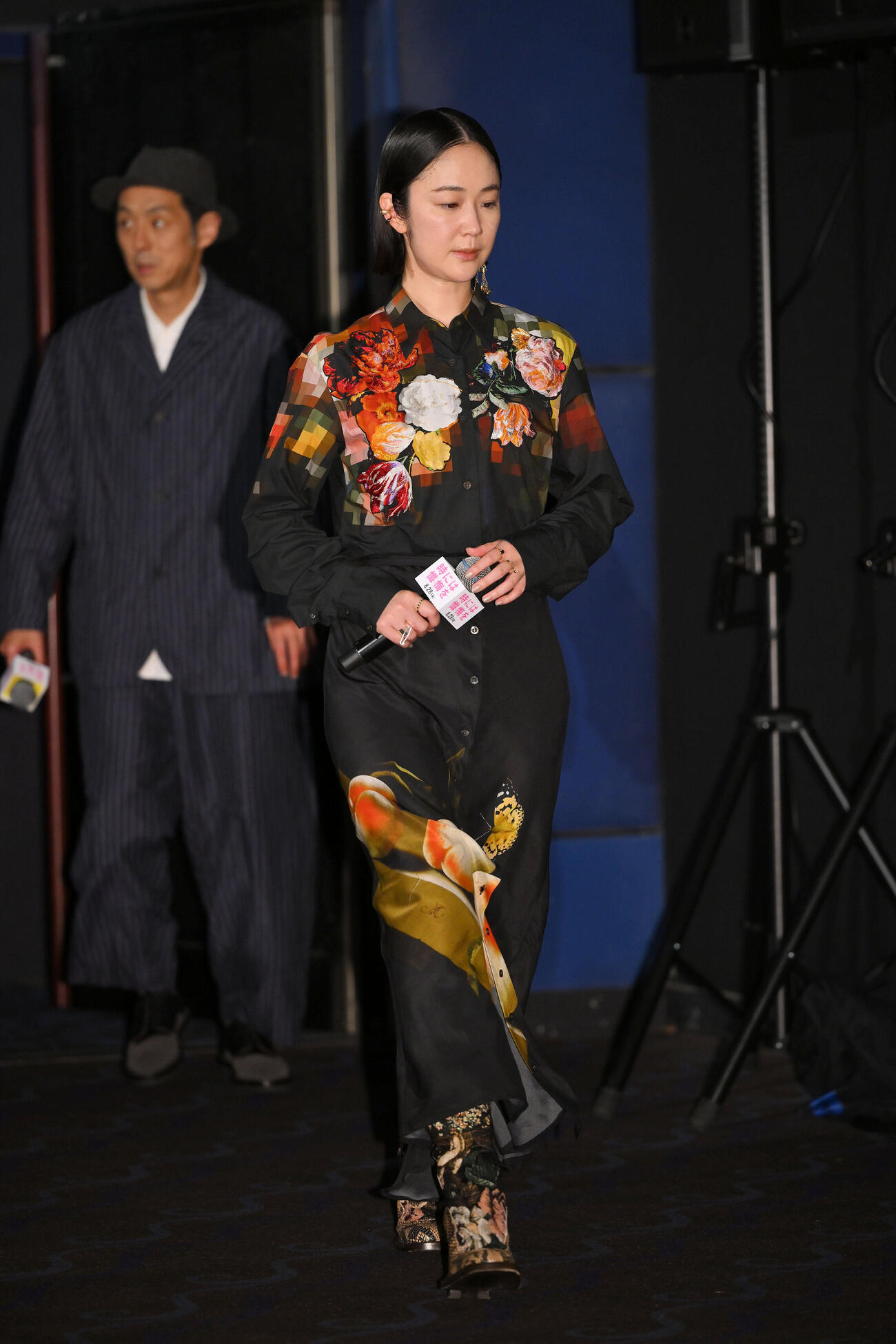 登壇する黒木華（撮影・滝沢徹郎）