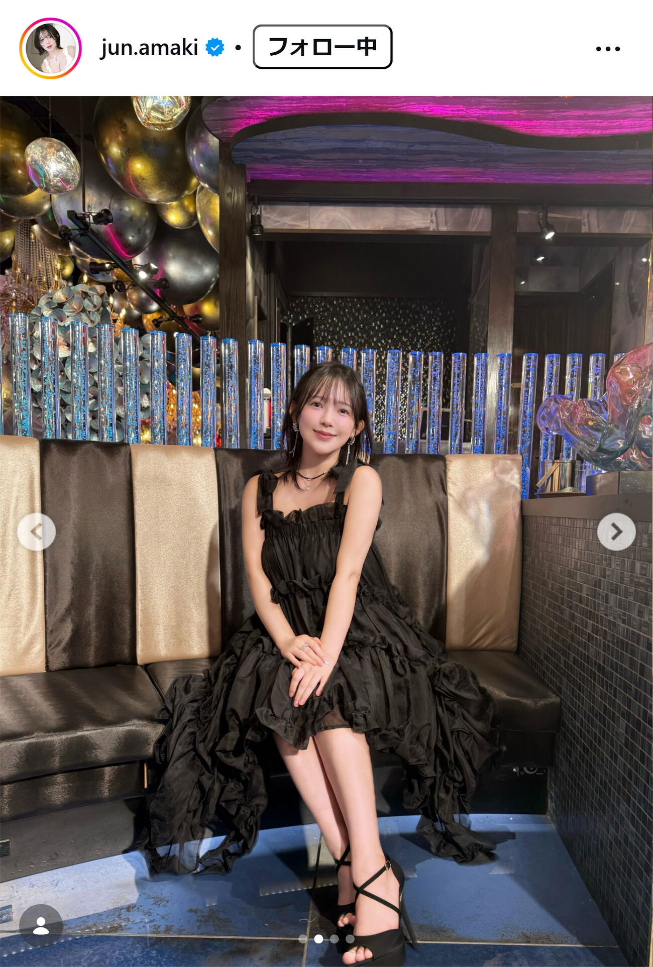 天木じゅんのインスタグラムから