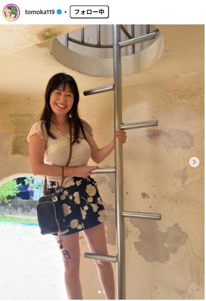 竹中知華のインスタグラムから