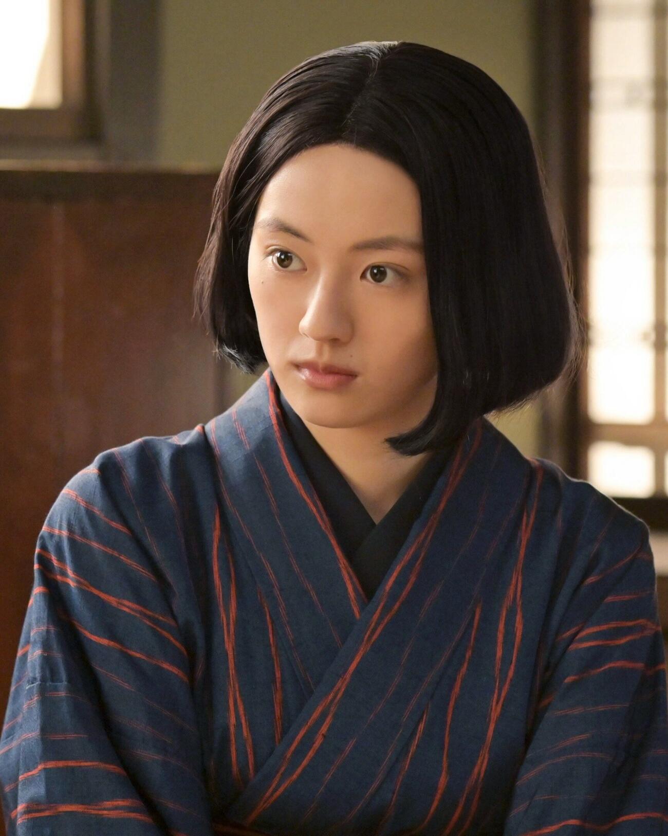 連続テレビ小説「風、薫る」でダブルヒロインを務める上坂樹里