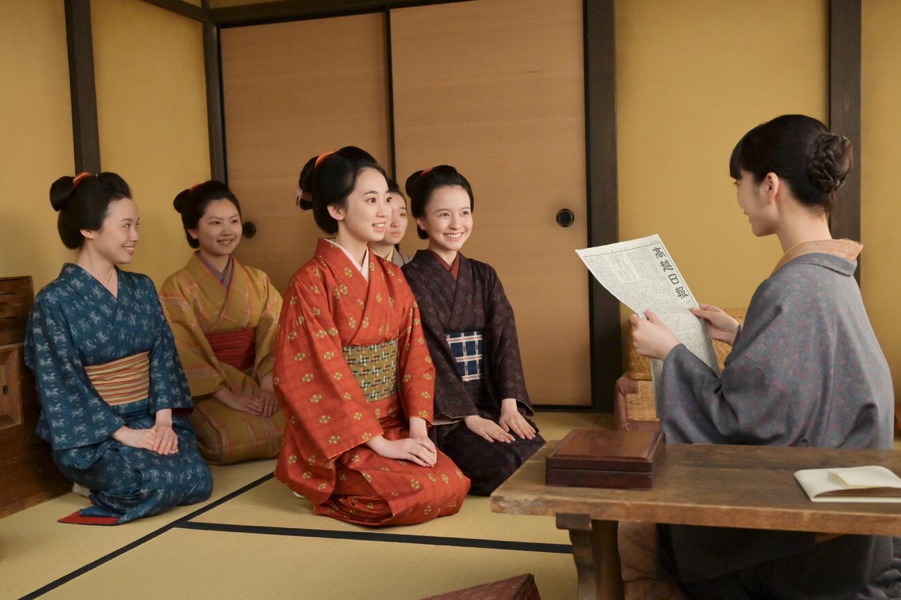 NHK連続テレビ小説「風、薫る」の1場面（C）NHK