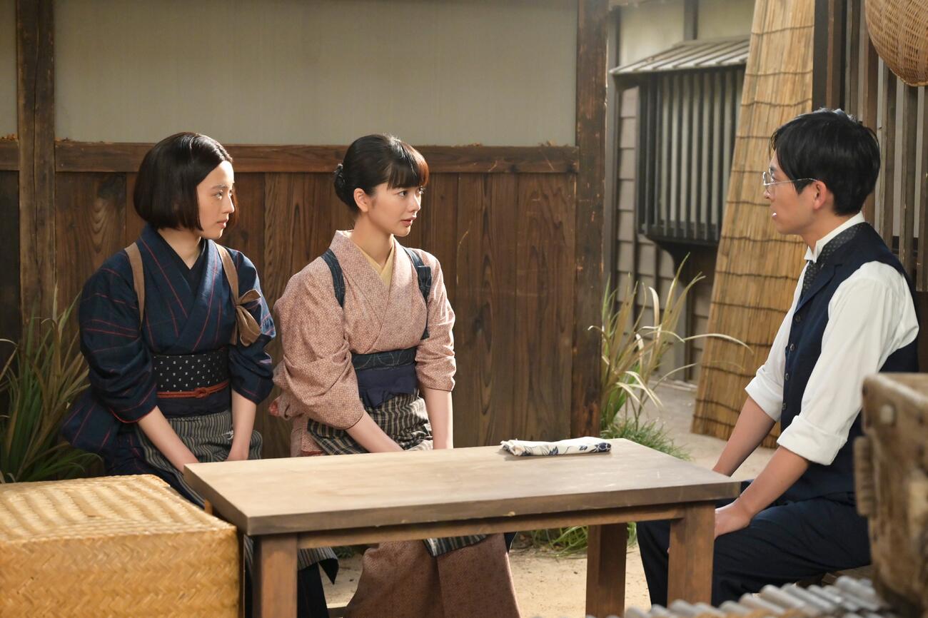 NHK連続テレビ小説「風、薫る」の1場面（C）NHK
