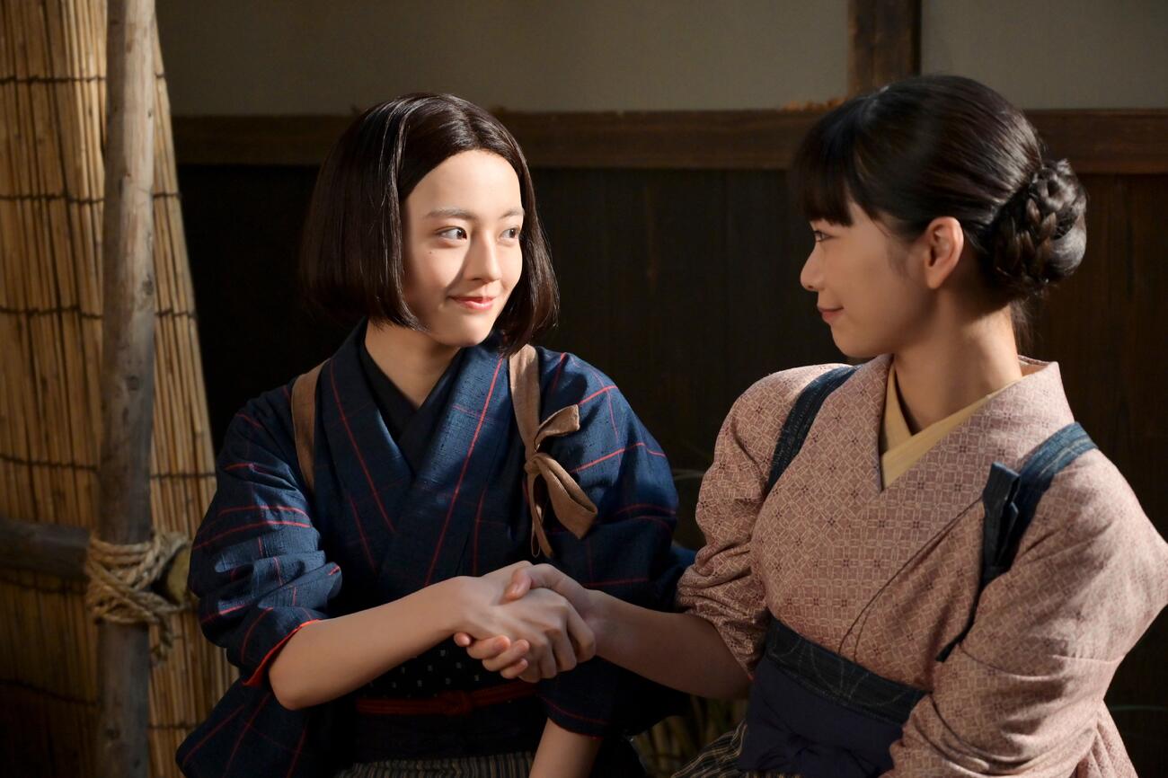 NHK連続テレビ小説「風、薫る」の1場面（C）NHK
