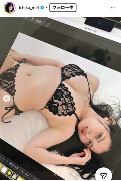 未梨一花のインスタグラムから