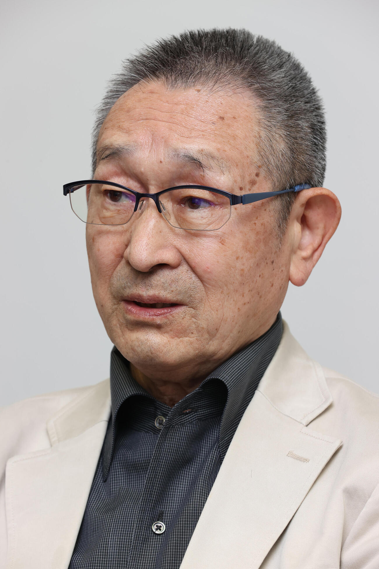 道上洋三氏（21年4月撮影）