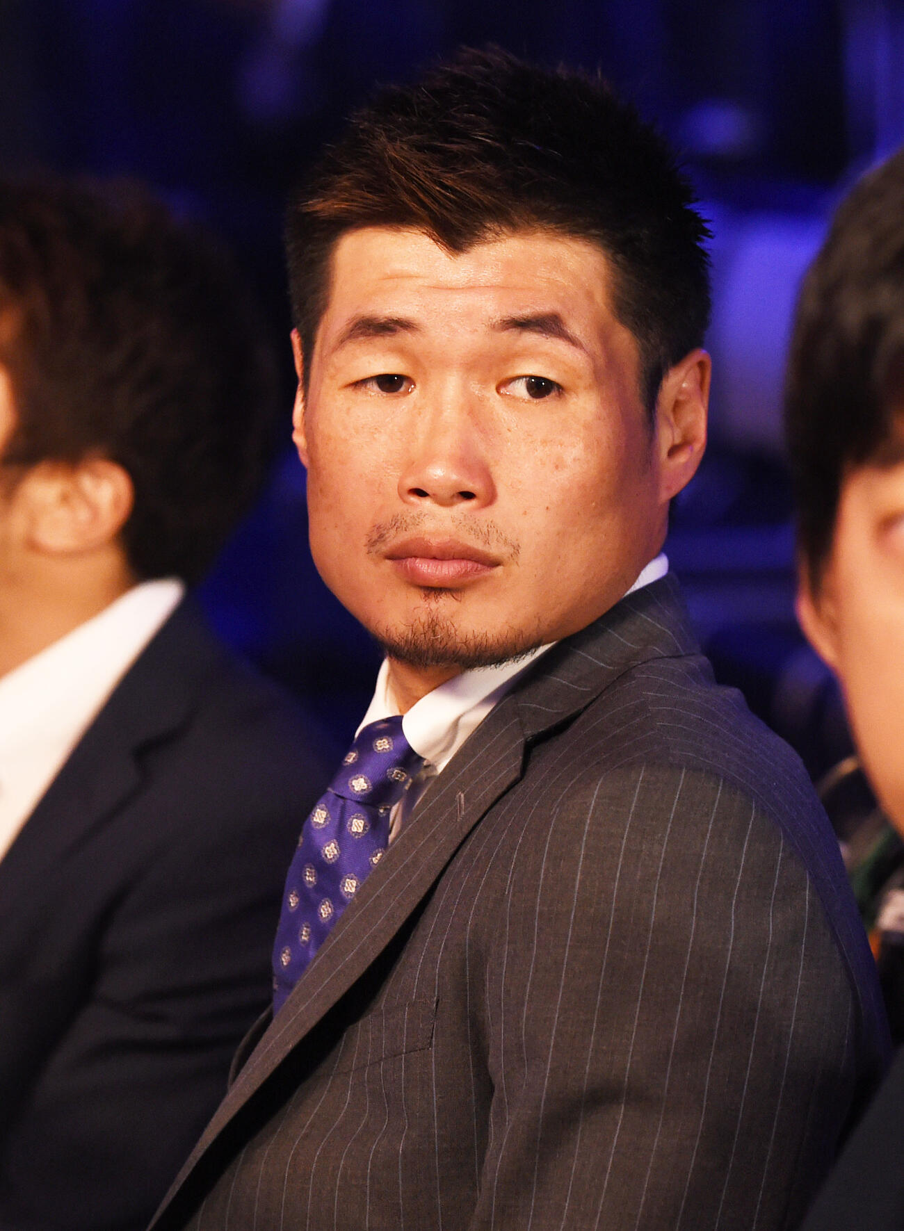 長谷川穂積氏（2018年5月撮影）