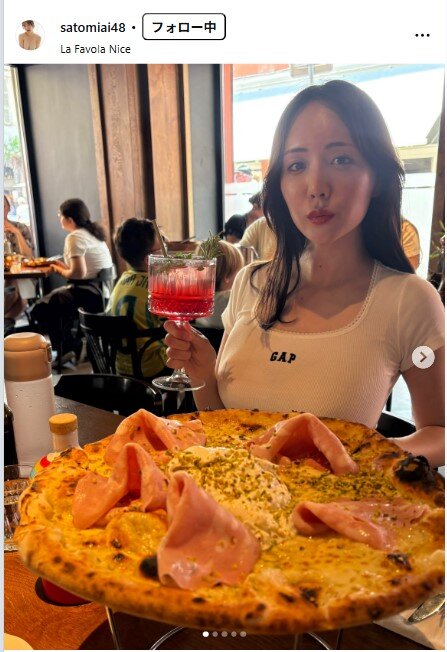 さとみあいのインスタグラムから