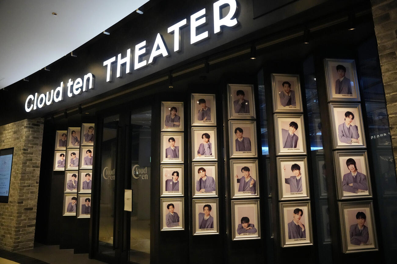 ダイバーシティ東京プラザ6階にオープンするCloud ten THEATER（撮影・小島史椰）