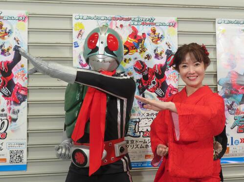 田川寿美　仮面ライダーを歌って子どもに大人気「自慢になる」