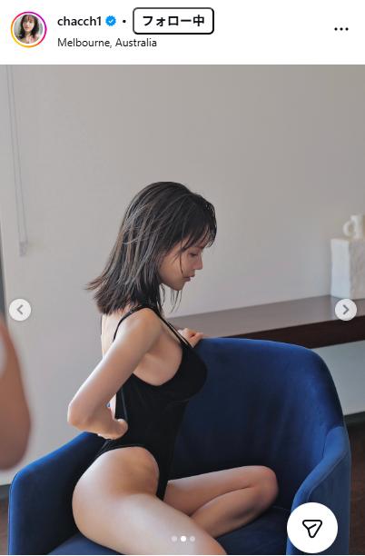 新田さちかのインスタグラムから
