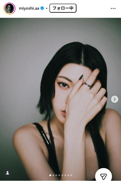 三吉彩花のインスタグラムから