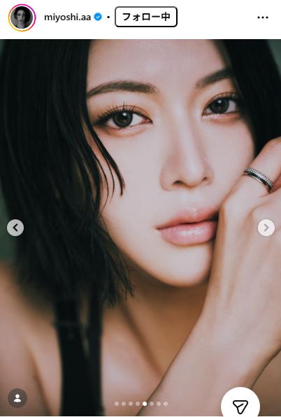 三吉彩花のインスタグラムから