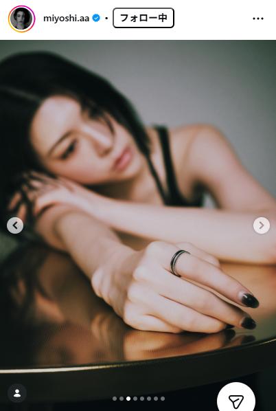 三吉彩花のインスタグラムから