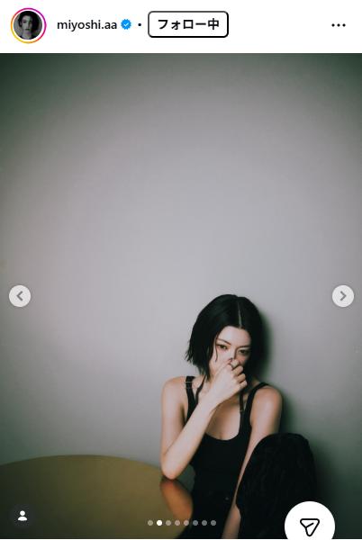 三吉彩花のインスタグラムから