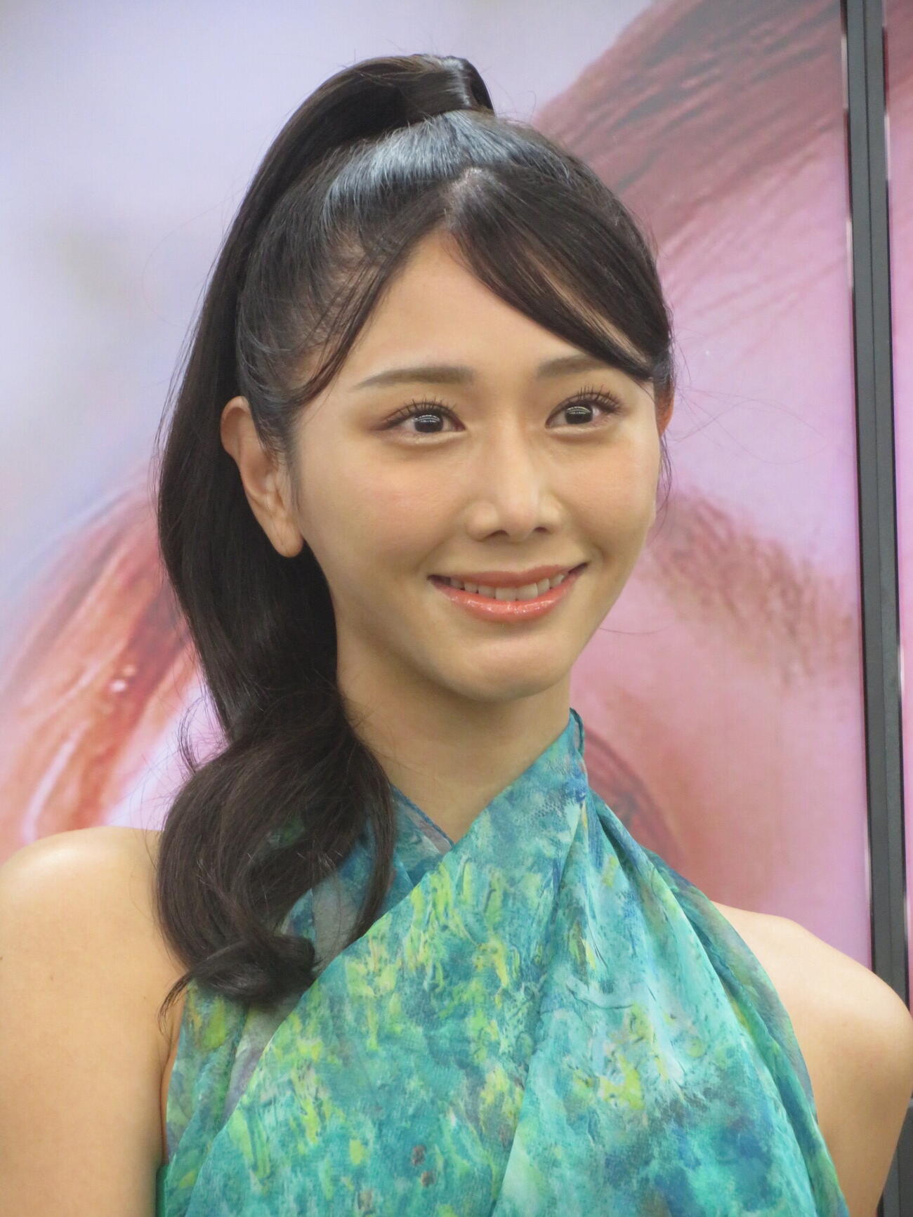 ラストDVD＆BD「君の名は永遠」発売記念イベントに出席した斎藤恭代（撮影・川田和博）