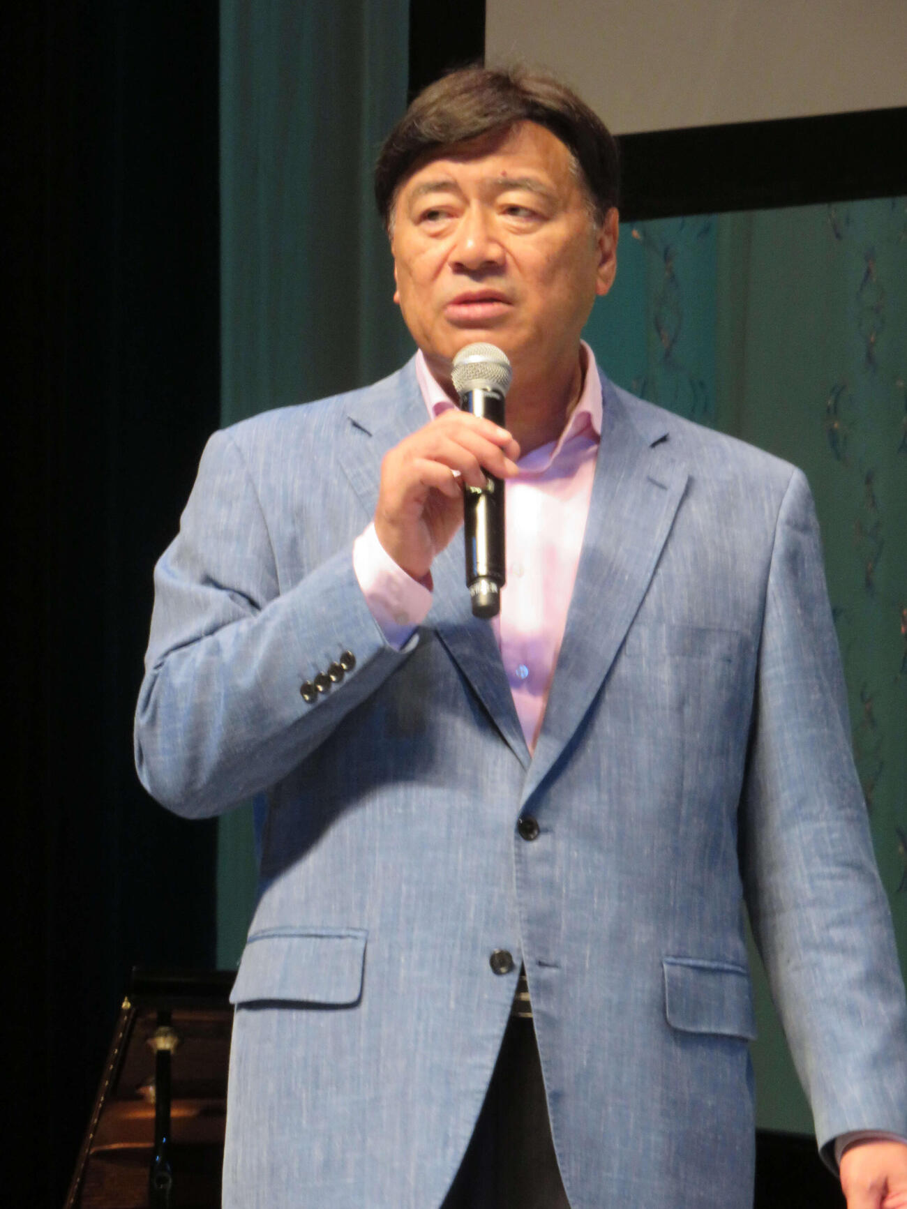 夢グループの石田重廣社長（2025年9月撮影）