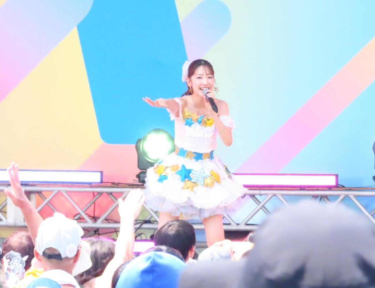 「TOKYO IDOL FESTIVAL 2026」でパフォーマンスする柏木由紀