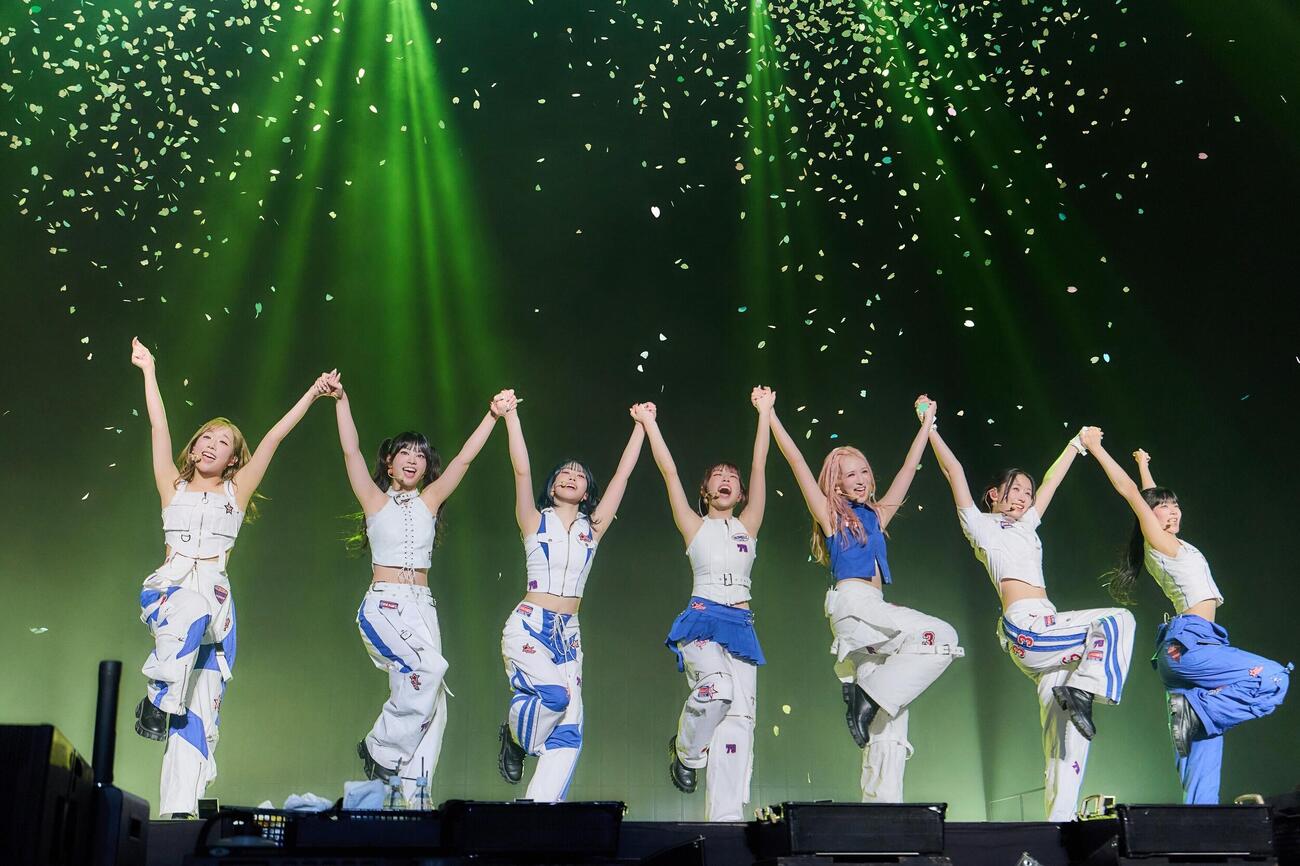 2度目のアリーナツアー「ME：I WAY」東京公演を行ったME：I（C）LAPONE GIRLS