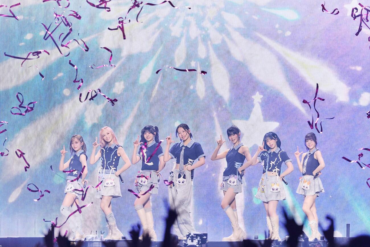 2度目のアリーナツアー「ME：I WAY」東京公演を行ったME：I（C）LAPONE GIRLS
