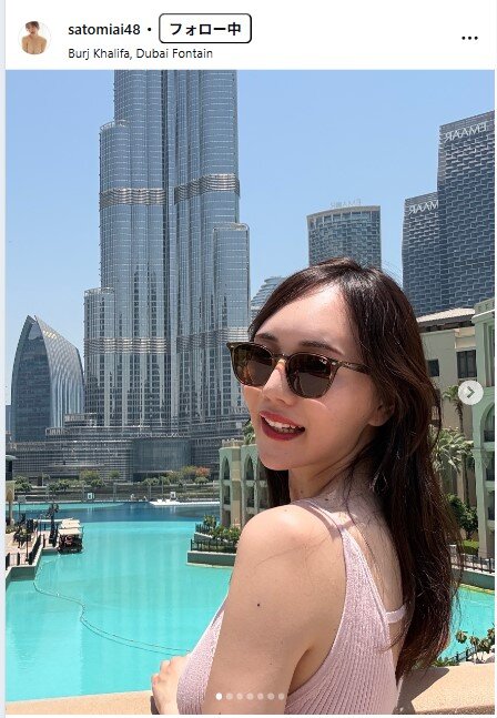 さとみあいのインスタグラムから