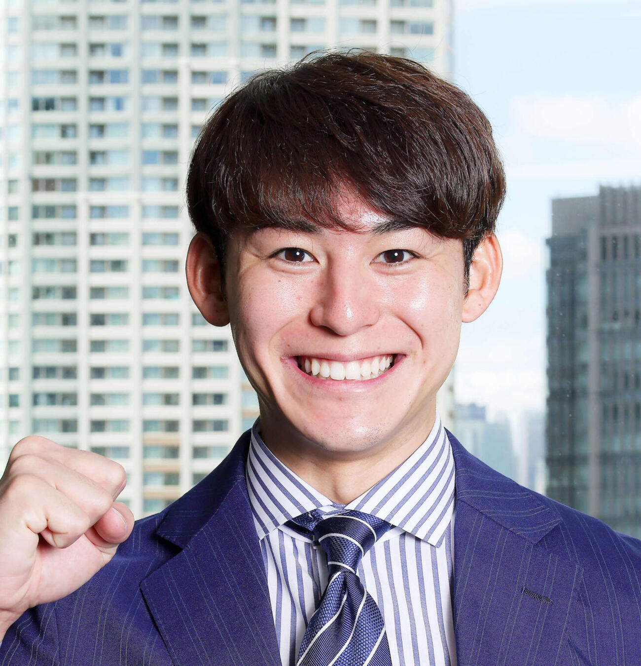 TBS齋藤慎太郎アナウンサー（2023年10月撮影）