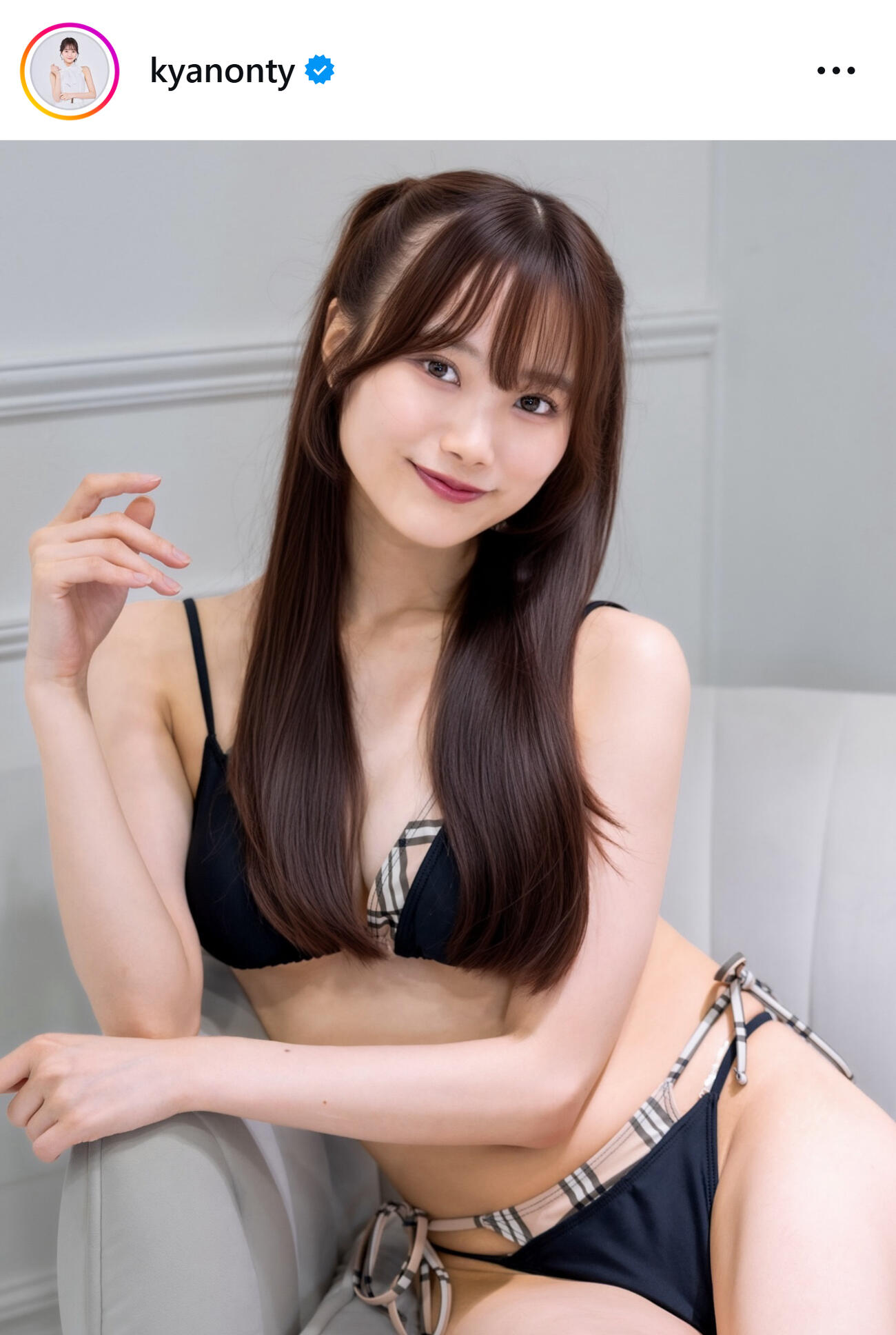 石川花音のインスタグラムから