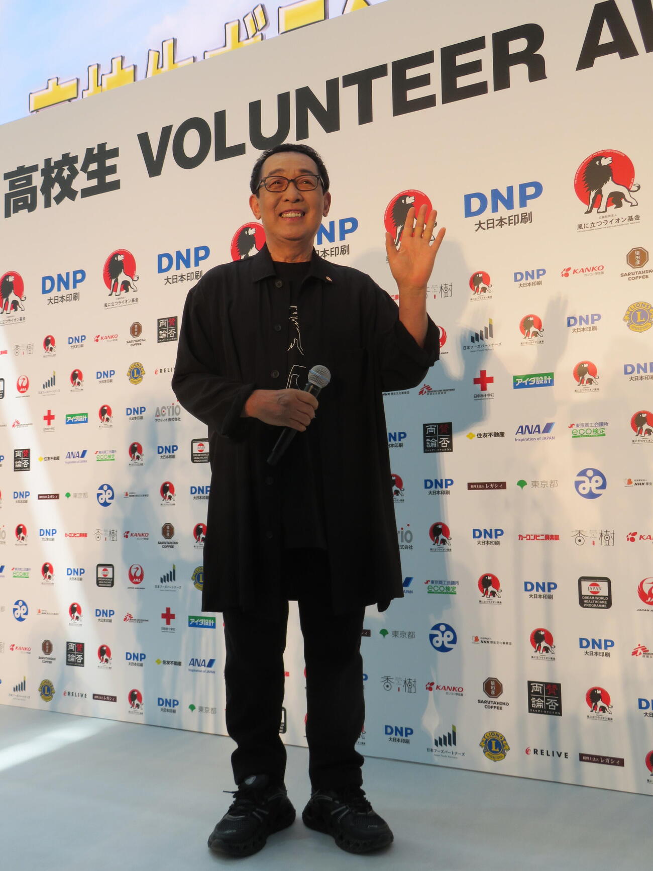 「高校生ボランティア・アワード2026」開会式に出席した、さだまさし（撮影・村上幸将）