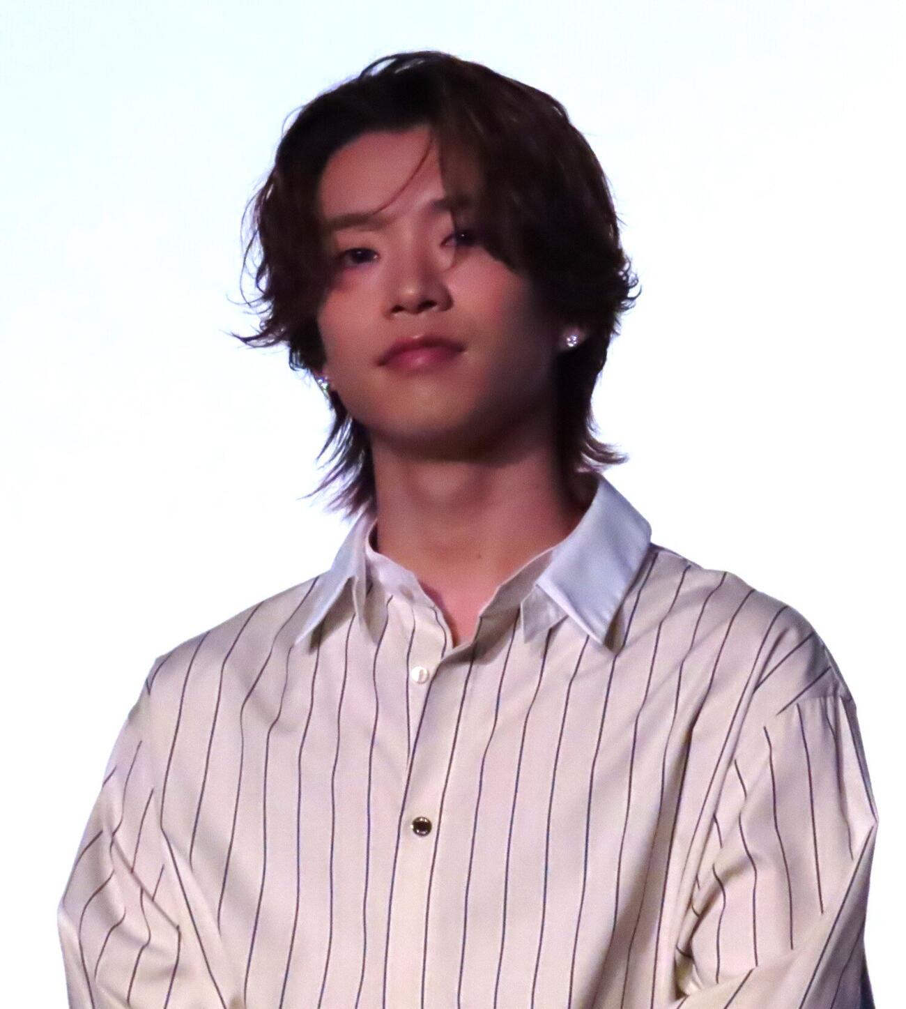 「ウォーターガーディアンズ」完成披露上映会に登壇した森愁斗