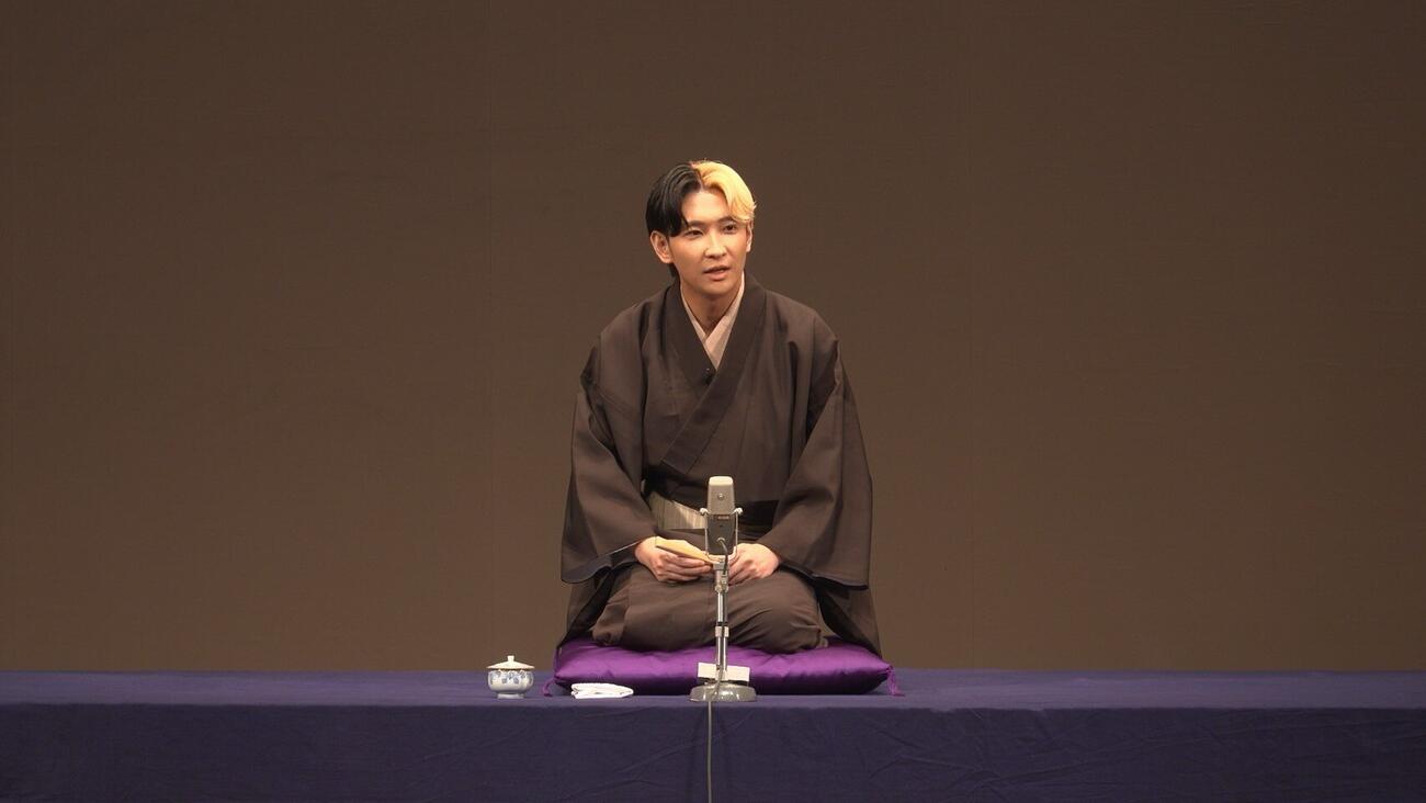 高座名・立川さぎ志で明治座公演を行ったYouTuberのヒカル　