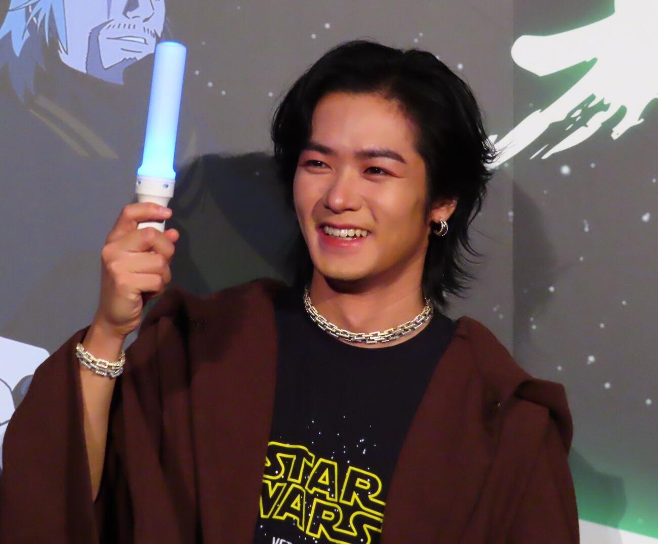 「スター・ウォーズ：ビジョンズ／九人目のジェダイ」前夜祭2話上映イベントに登壇した川村壱馬