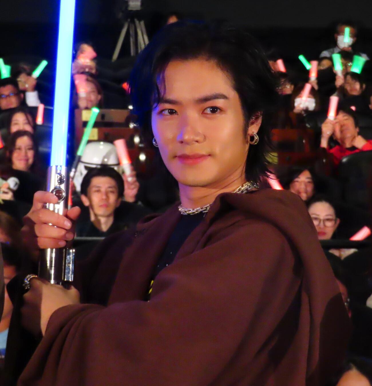 「スター・ウォーズ：ビジョンズ／九人目のジェダイ」前夜祭2話上映イベントに登壇した川村壱馬