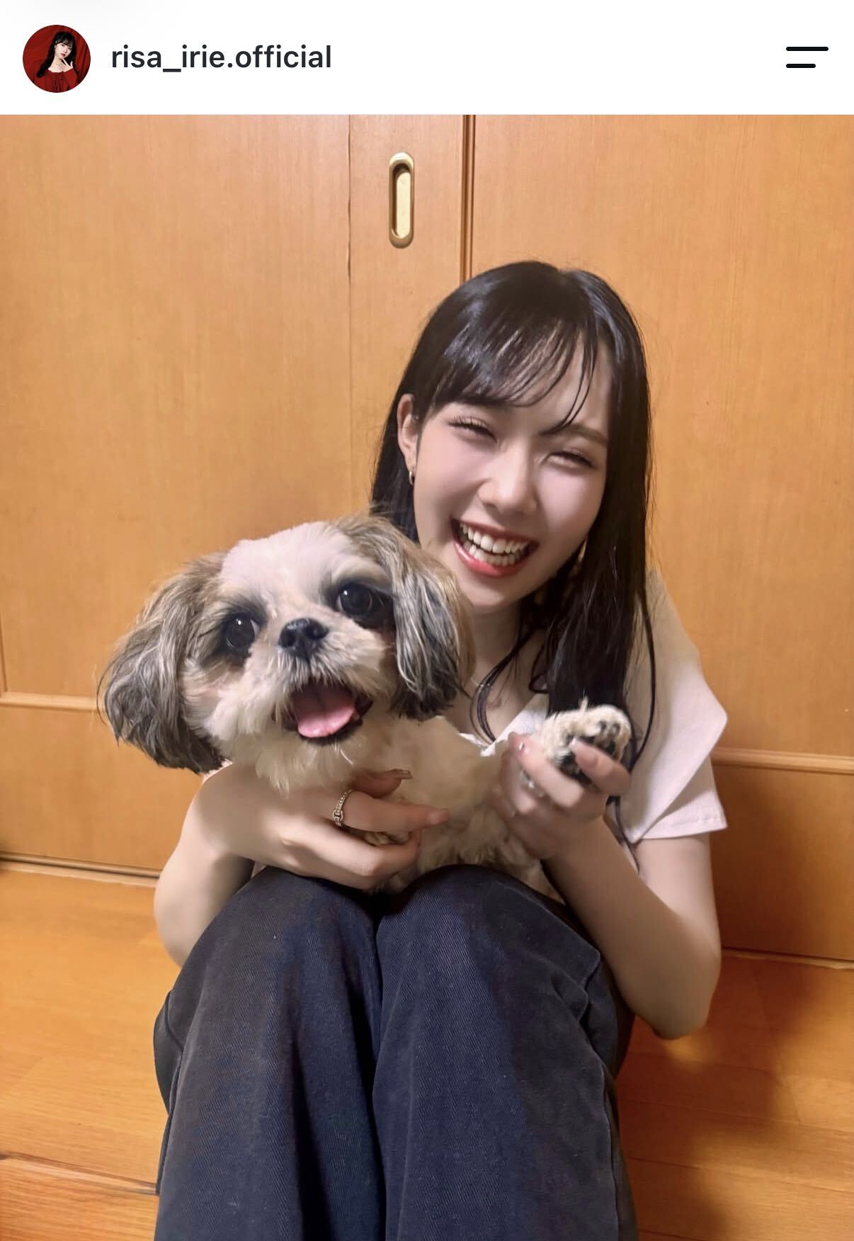 入江里咲のインスタグラムから